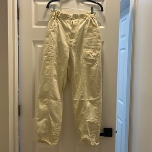 Mango paper bag waist denim